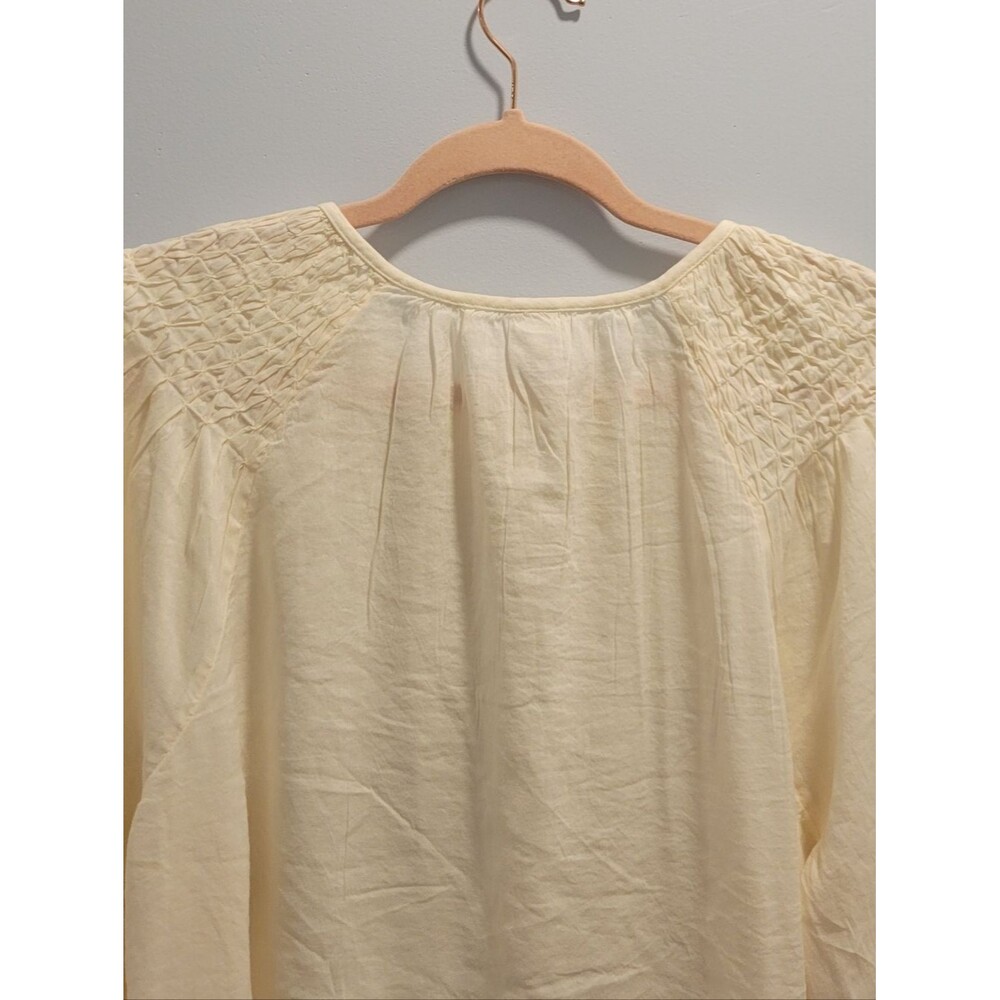 Old Navy Cream Lightweight Blouse NWT Size L - Picture 5 of 9